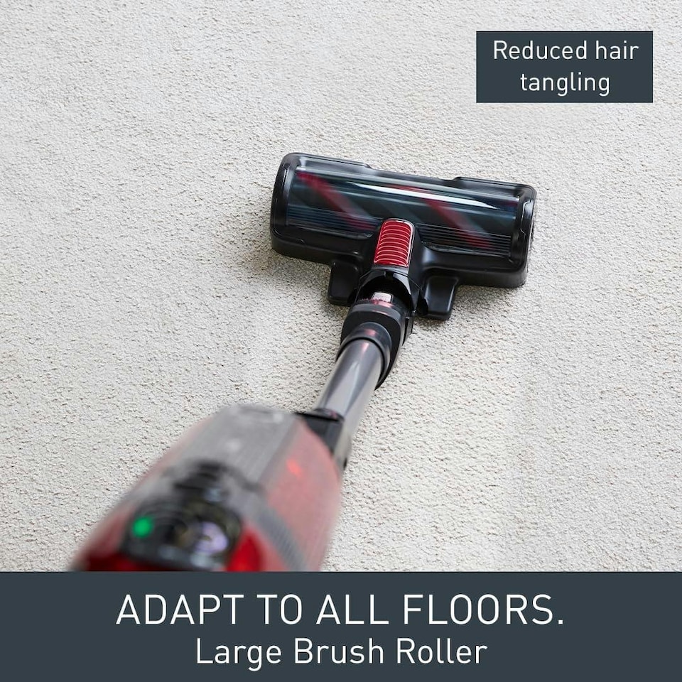 image 1 of Tefal X-Force Flex 12.60 Car Cordless Stick Vacuum Cleaner TY98A1GO Black and Red