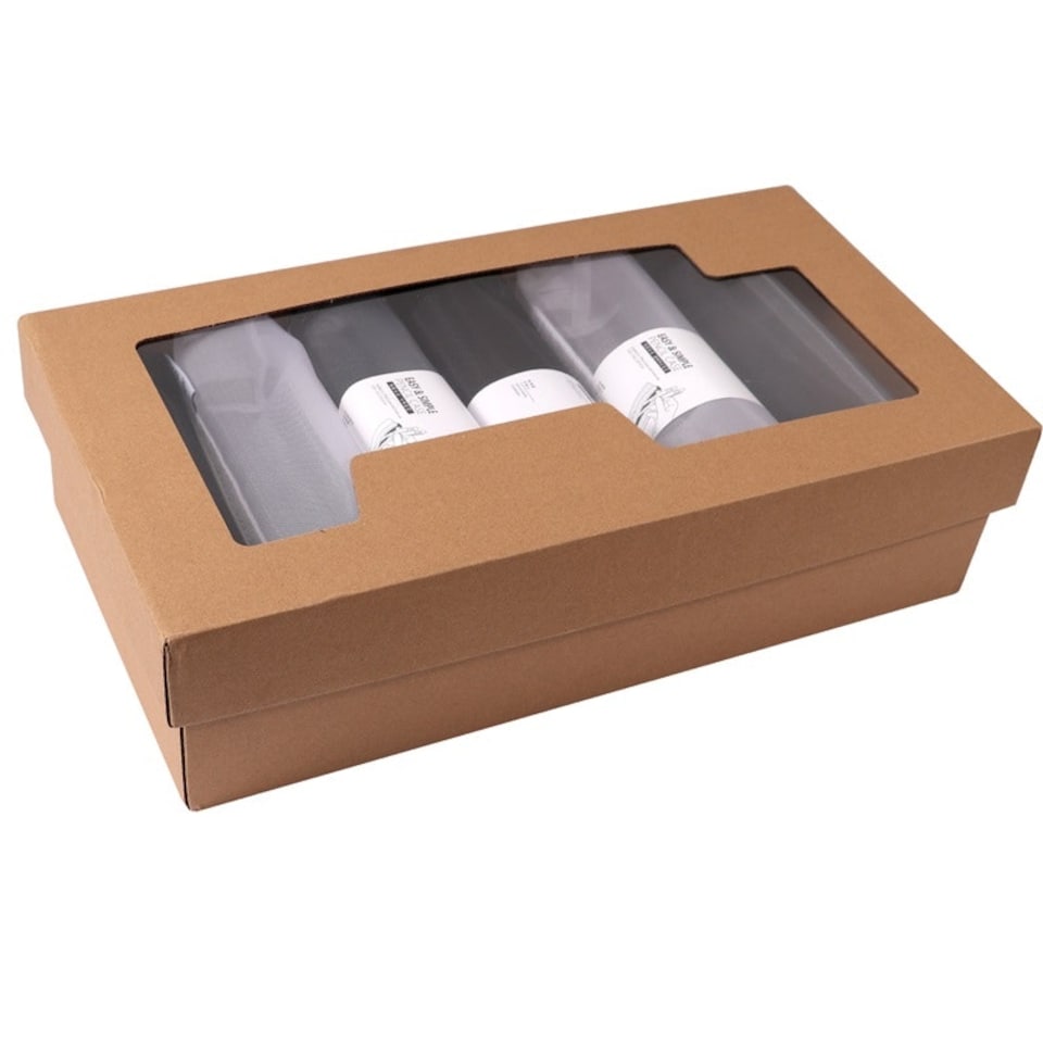 image 1 of Easy and Simple Nylon Net Student Pencil Case