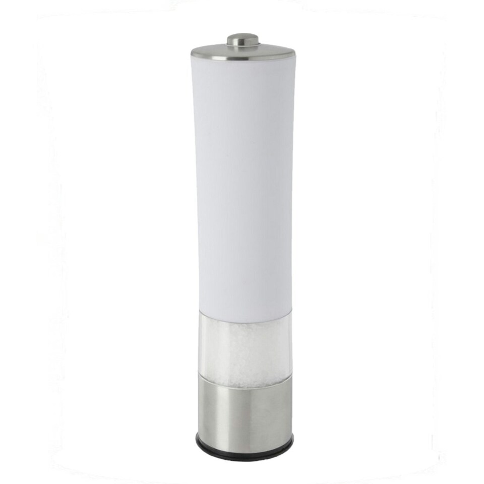 Seasons Kirkenes Electric Salt And Pepper Mill - White - One Size