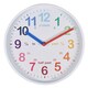 image 1 of Acctim Wickford Kids Wall Clock White