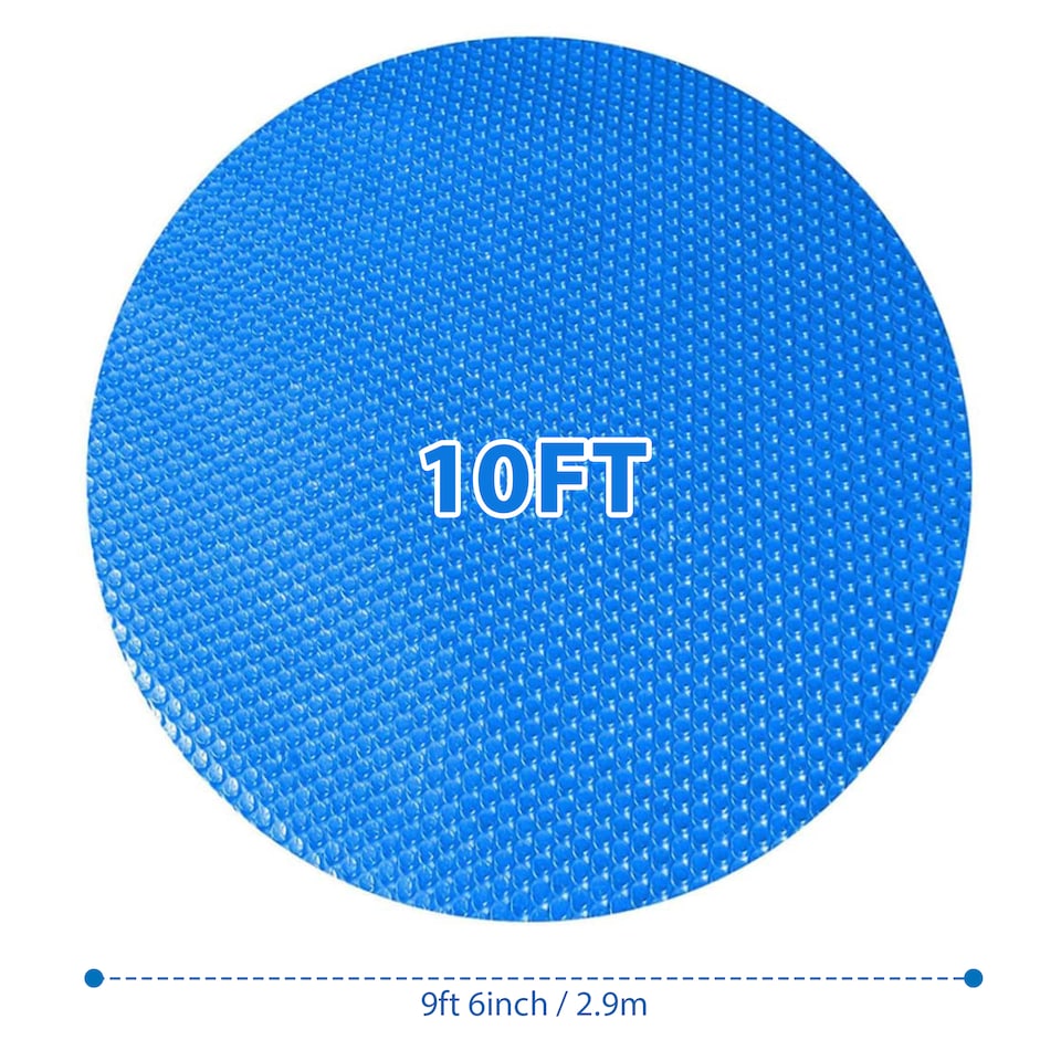 image 1 of Bestway 10ft Solar Pool Cover Fits Fast Set & Steel Pro Swimming Pools