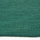 image 4 of Homescapes Forest Green Handmade Woven Braided Oval Rug - 50 x 80 cm | Green | Forest Green