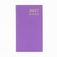 image 9 of 2027 Diary Slim Size - Week to View Hardback Small Planner with Ribbon Bookmark - Premium 70gsm Paper Inside with UK Holidays, World Time Zones (Purple)