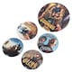 image 2 of The Goonies Button Badge Set (Pack of 5) - Multicoloured - One Size