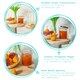 image 2 of Argon Tableware Glass Jam Jars - 380ml - Pack of 6 - Lids Not Included