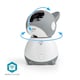 image 9 of NEDIS Smart Wifi Baby Monitor, Indoor Camera Full HD, Night Vision, PTZ, Motion & Sound Detection, 2-Way Audio, Humidity & Temperature Sensor, App Control -White/Grey