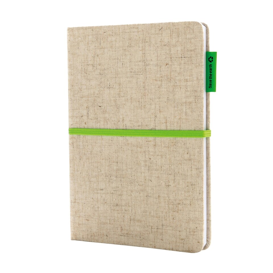 image 1 of XD Collection Bamboo A5 Notebook - Green - One Size