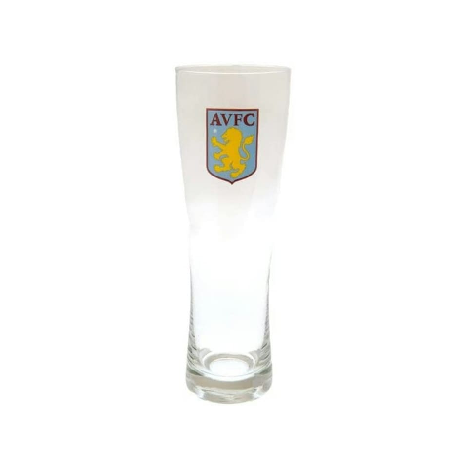 Aston Villa FC Peroni Crest Pint Glass - Clear - One Size