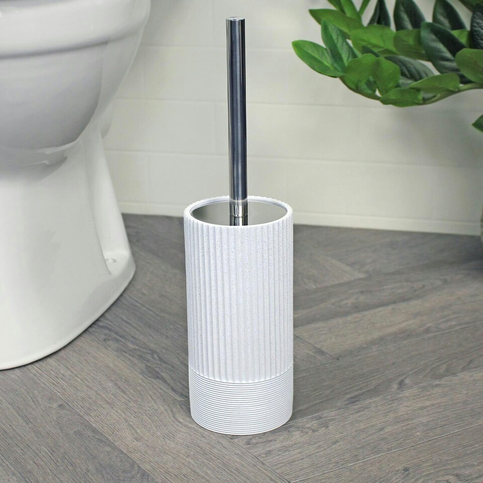 image 1 of Showerdrape Tranquil Pale Blue Sparkle 5 Piece Bathroom Accessory Set