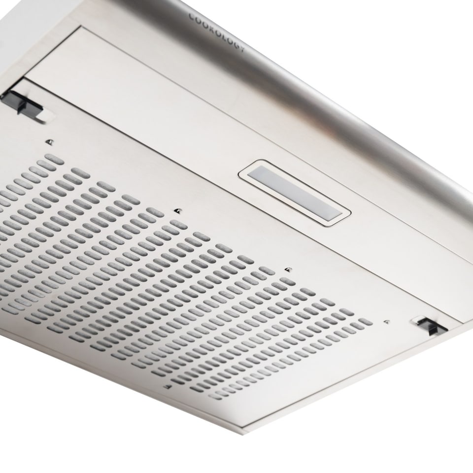 image 1 of Cookology 60cm Stainless Steel Visor Cooker Hood Extractor Fan