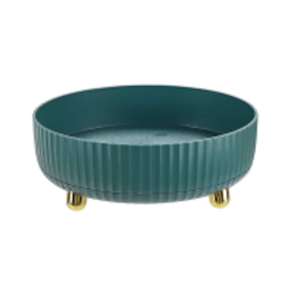 image 1 of 360 Rotating Storage Rack Turntable Organizer Kitchen & Cosmetics