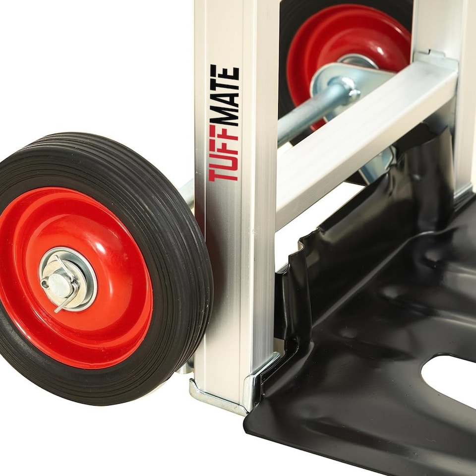 image 1 of TUFFMATE Sack Truck 90kg Folding Aluminium Hand Truck Trolley