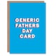 image 1 of Generic Bold Typography Fun Funny Cheeky Fathers Day Dad Card
