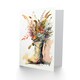 image 2 of Spring Wildflower Bouquet High Heel Boot Birthday Card