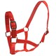 image 1 of Roma Horse Headcollar And Leadrope - Red - Full