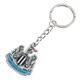image 2 of Newcastle United FC Crest Keyring - Silver/Blue - One Size