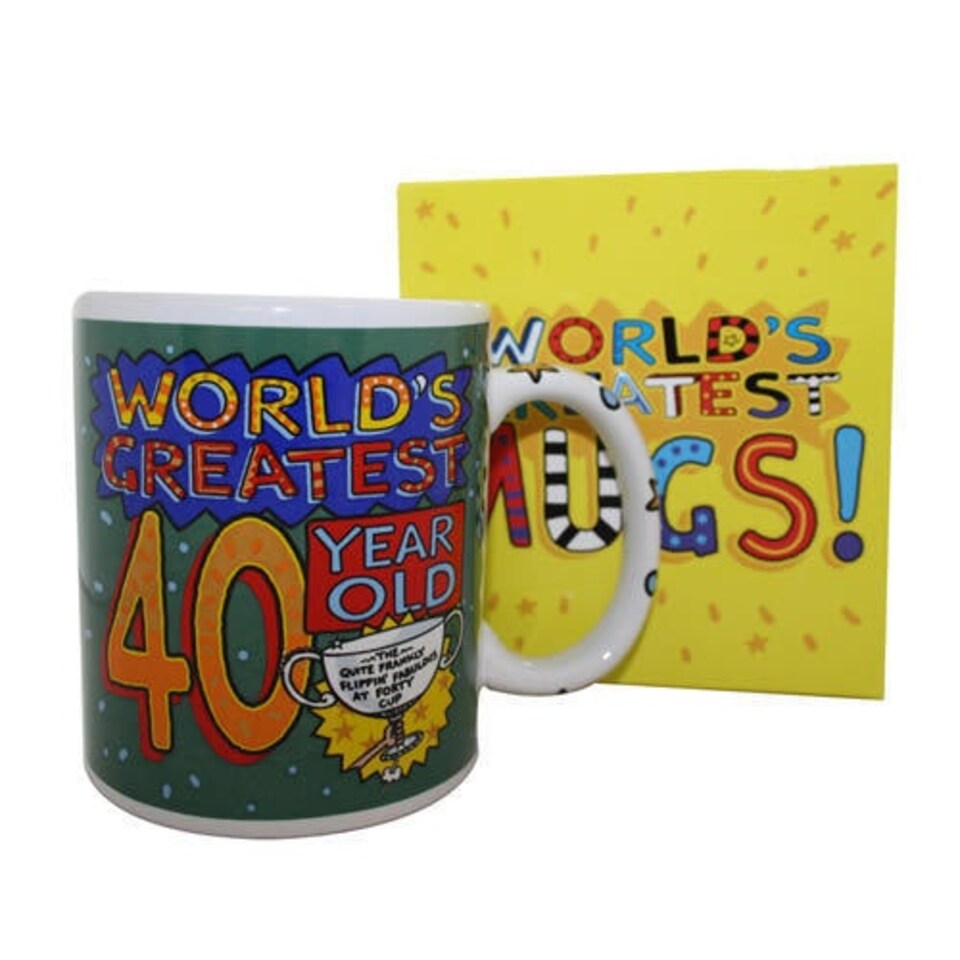 image 1 of World's Greatest 40 Year Old Mug