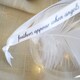 image 8 of In Memory of With You Always Feather Round Bauble Gift Boxed. Memorial