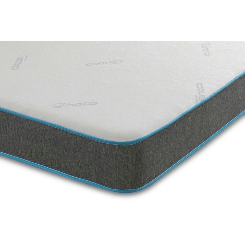 image 1 of Superior Cooling Memory Foam Mattress - Advanced Cooling Foam Technology | White | European Double
