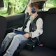 image 2 of Oracle i-Size ISOFIX Booster Seat for Car, 100-150cm (Group 2/3, Approx. 4-12 Years), Convertible High Back to Backless, Enhanced Safety & Comfort (Dark Grey)