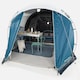 image 6 of Decathlon 4-person camping tent, Arpenaz 4.1, Fresh & Black