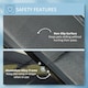 image 3 of PawHut Folding Dog Ramp for XL Dogs w/ Non-Slip Surface, Portable Car Pet Ramp