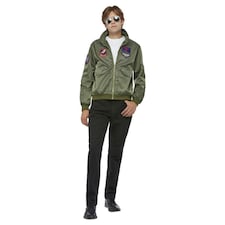 Top Gun: Maverick Mens Costume Jacket - Green - M M