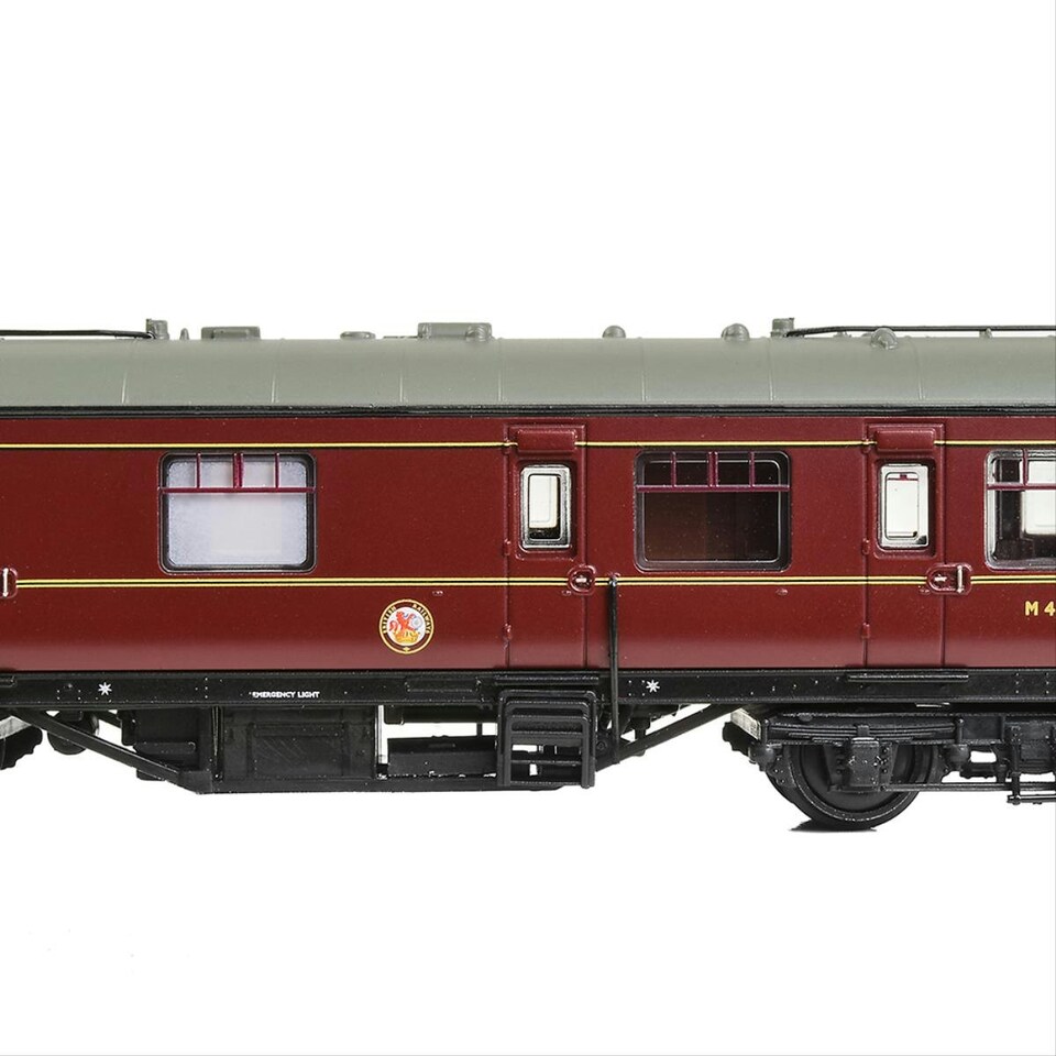 image 1 of Graham Farish 50ft Inspection Saloon BR Maroon w/Black Ends