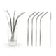 image 1 of Glim Glam Straws Brush Drinks Set Stainless Steel 60pcs