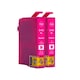 image 1 of 2x Compatible Epson 603XL Magenta Ink Cartridges Pink