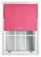 image 2 of FURNISHED Blackout Roller Blinds with Triple Square Eyelets Cut to Size Easy Fit Window Shade | Pink | Fuchsia | (W) 210cm x (L) 165cm