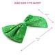 image 6 of Pack of 6 Irish Buckle Hat, Bow Tie + Braces Green | One Size