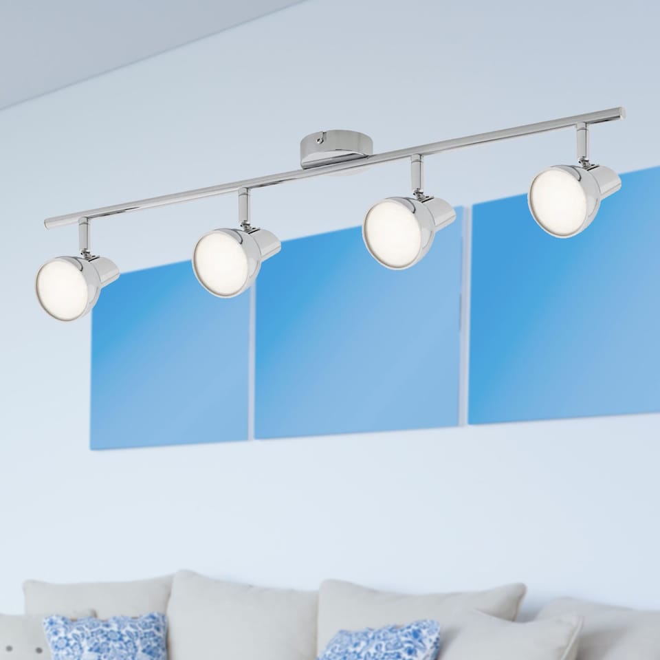 image 1 of Apollo - Polished Chrome 4 Way Adjustable LED Spotlight