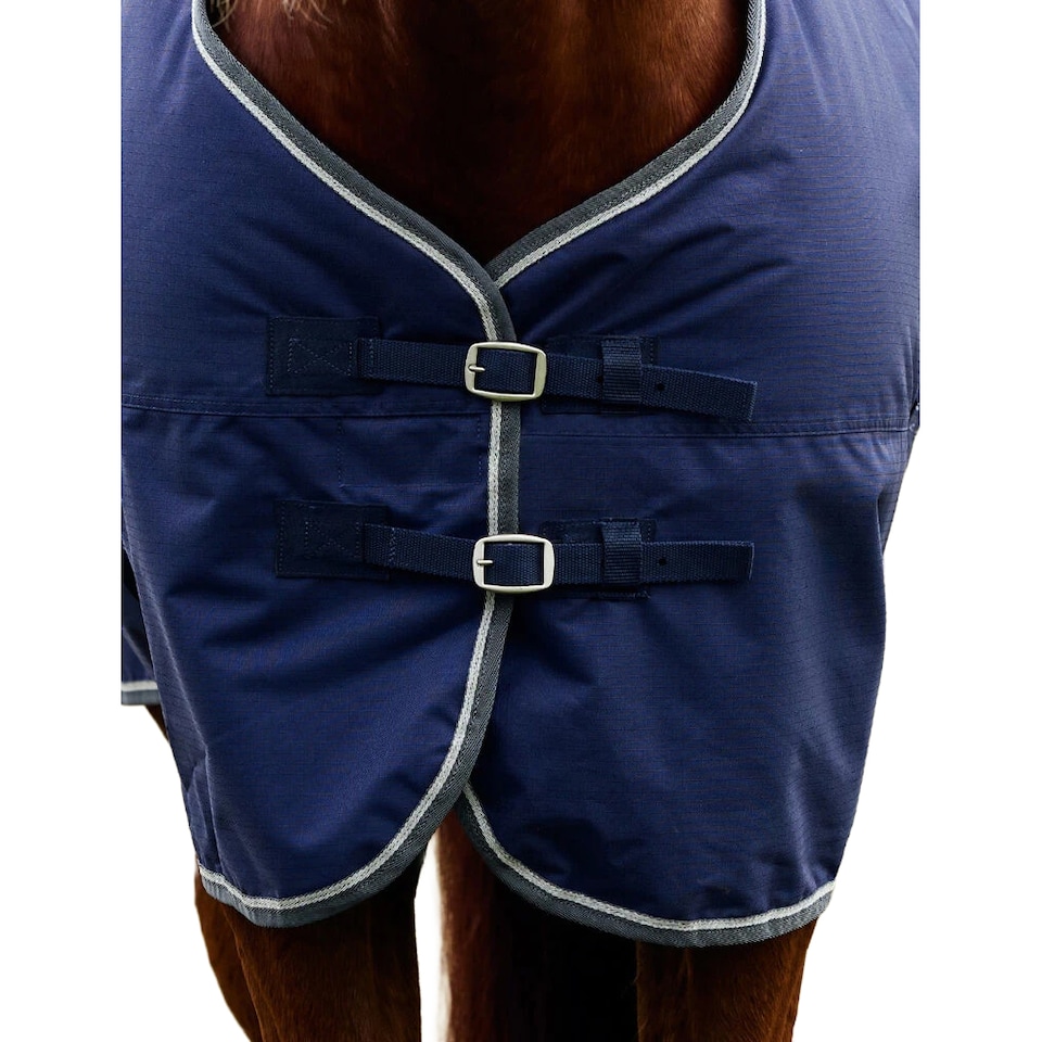image 1 of Weatherbeeta Comfitec Tyro Standard-Neck 50g Horse Turnout Rug | Blue | Navy/Charcoal | 4Ft | 1