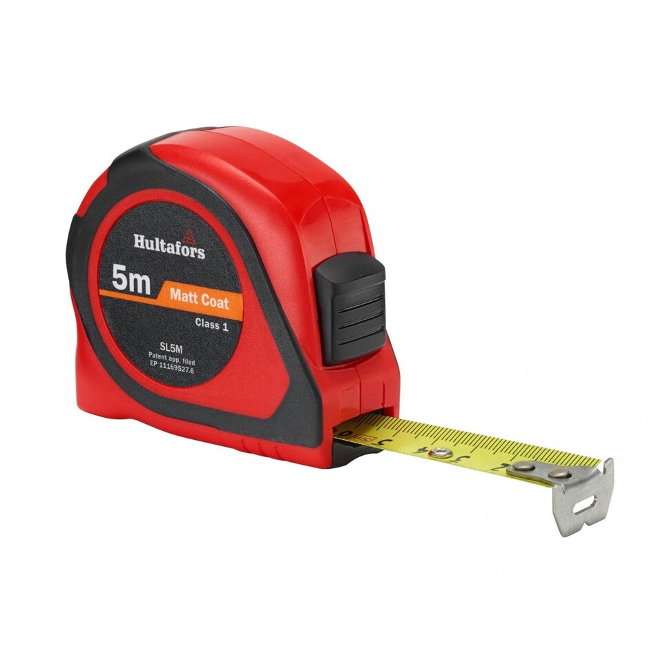 Hultafors Sl Short Steel Tape - Multi Colour - 5m (Width 19mm) (Metric only)