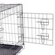 image 2 of 24" Folding Metal Dog Cage Puppy Transport Crate Pet Carrier