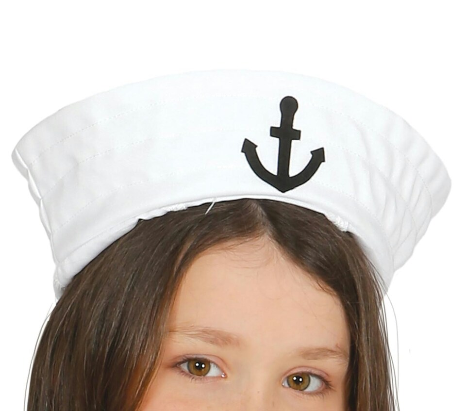 image 1 of Fancy Dress Child Little Sailor Blue White - 5-6 Years
