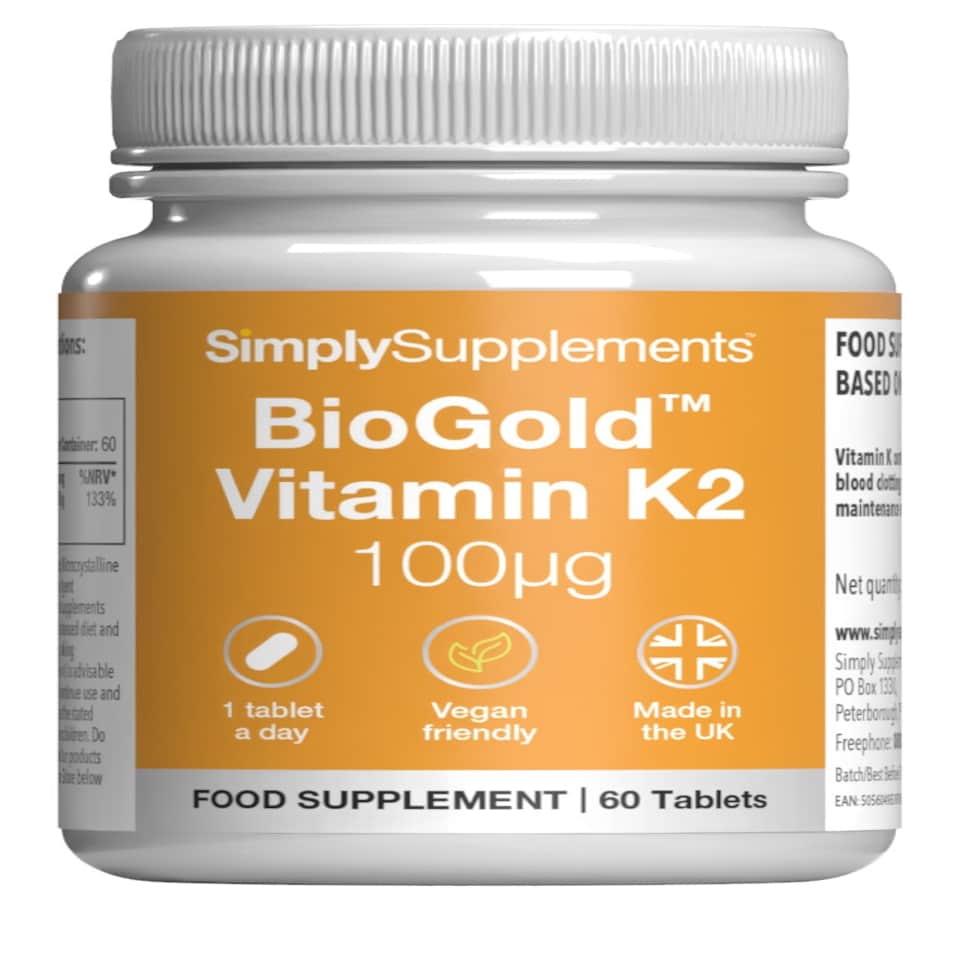 image 1 of BioGold Vitamin K2 100mcg - 60 Tablets