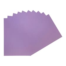Pack of 50 A4 Coloured Card 160gsm Sheets Purple | Light Purple | A4