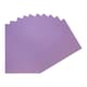 image 1 of Pack of 50 A4 Coloured Card 160gsm Sheets Purple | Light Purple | A4