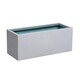 image 1 of Primrose Zinc Galvanised Rectangular Silver Rectangular Planter 70cm x 24cm