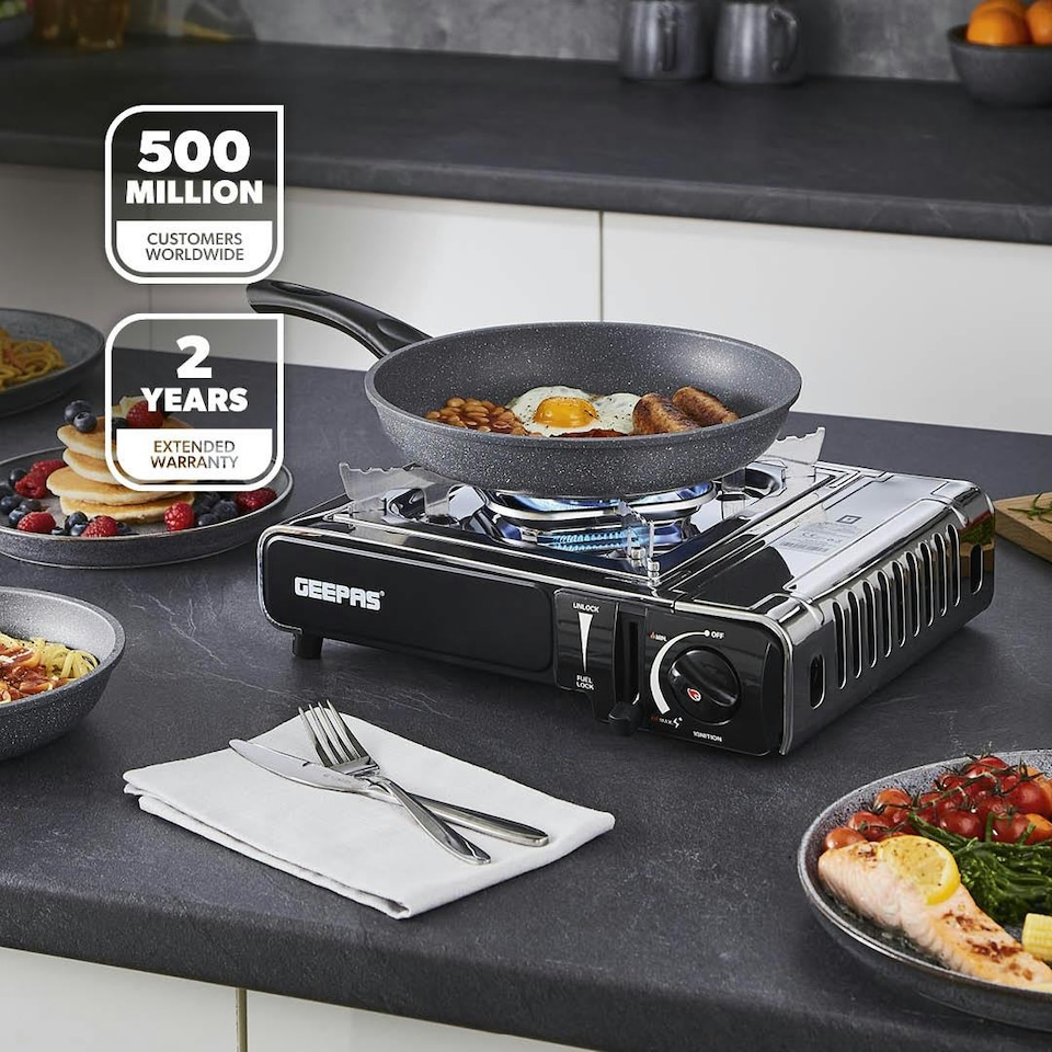 image 1 of GEEPAS Gas Stove Single Burner