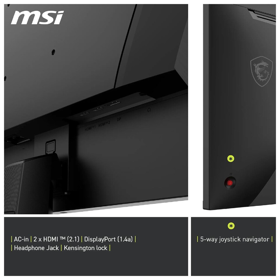 image 1 of MSI MAG 325QF E18V 32-Inch Rapid VA QHD 180Hz 0.5ms HDMI Displayport Gaming Monitor