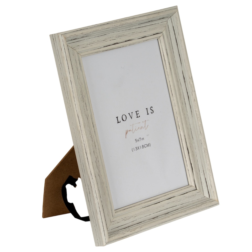 image 1 of Hill Interiors Alba Single Photo Frame | White | White | One Size | 1