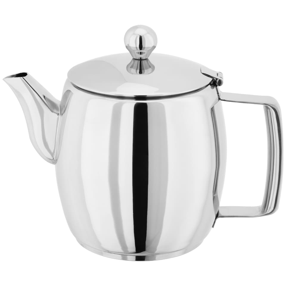 image 1 of Judge Traditional Hob Top Teapot 4 Cup 1L Silver