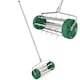 image 1 of Outsunny Lawn Aerator Outdoor Grass Care Heavy Duty Garden Roller Manual Handle | Green | Green