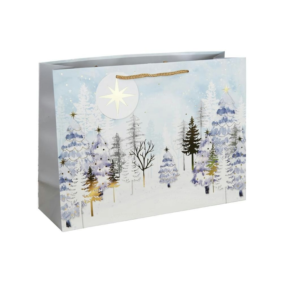 image 1 of Christmas Scene Shopper Bag