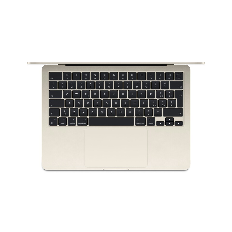 image 1 of Apple MacBook Air 13-inch : M3 chip with 8-core CPU and 10-core GPU  8GB  512GB SSD - Starlight