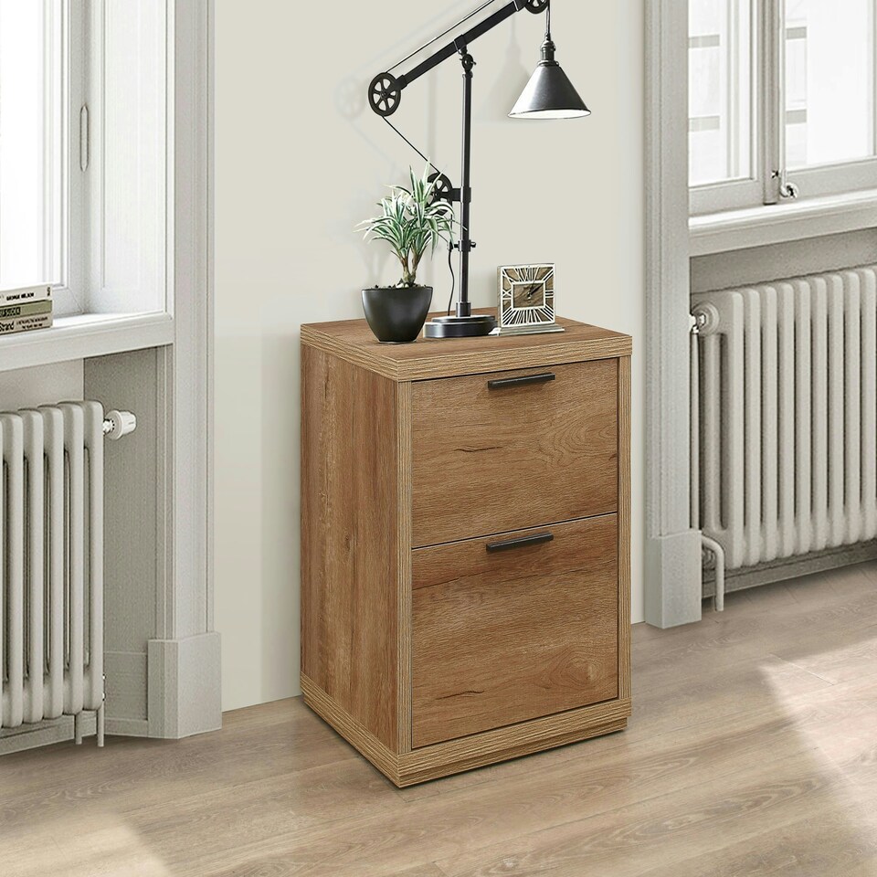 image 1 of Birlea Stockwell 2 Drawer Bedside