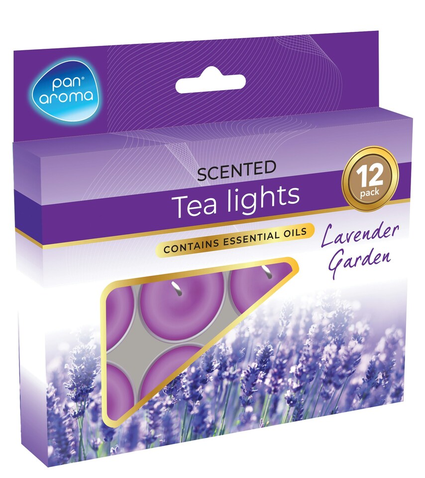 image 1 of Pack of 72 Assorted Scented Tea-Lights Candles